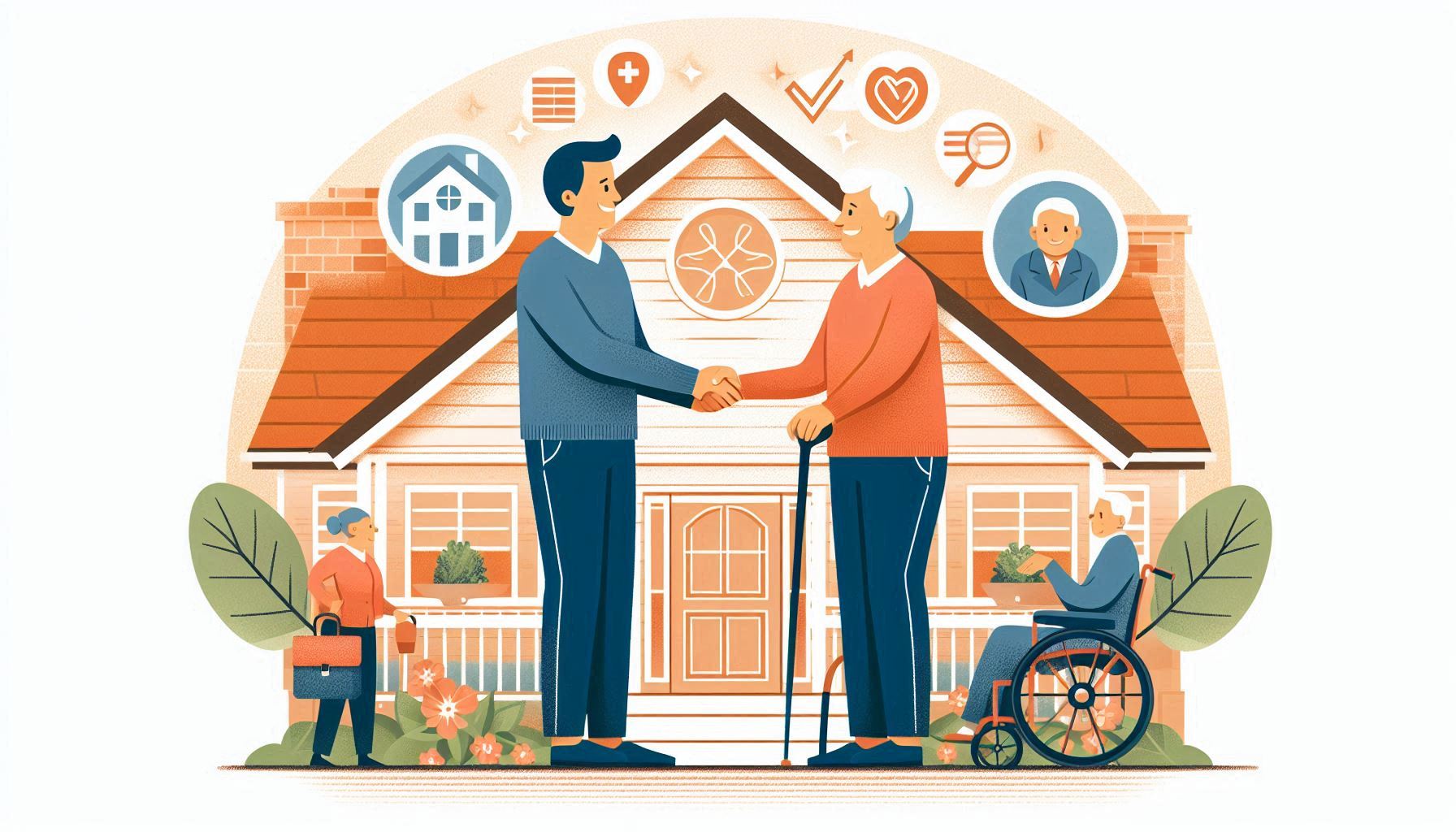 Retiree and property investor partnering for affordable housing